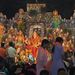 Durga Puja Pahar Ganj közelében, Delhiben
