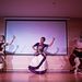 Somi Panni tanítványaival mutatta be az indiai szakrális táncokat. 