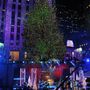 New York egyik leghíresebb karácsonyfája a Rockefeller Centernél található és idén így néz ki.
