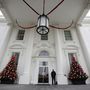 Kitettek magukért az utolsó, Fehér Házban töltött karácsonyuk alkalmából Obamáék. 
