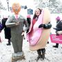 És igen, ez már 2017, és ez már a Women's March. Ez a kép a Utah állambeli Park Cityben készült. 