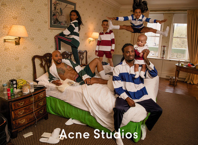Kordale Lewist és Kaleb Anthonyt az Acne Studios szerződtette le.

