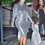 Kim Kardashian és lánya, North West Vetementsben a tavalyi New York-i divathéten.