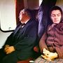 Pihenés a vonaton a nyolcvanas évekből