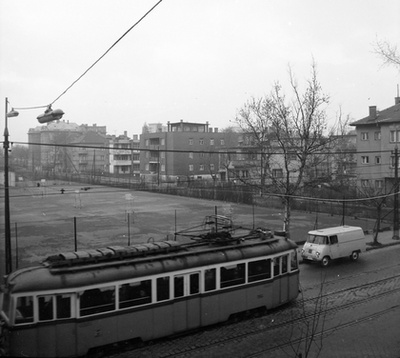 A Moszkva tér 1964-ből, épphogy a BKV alapítása előtt néhány évvel