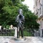 A prágai Kafka-szobor