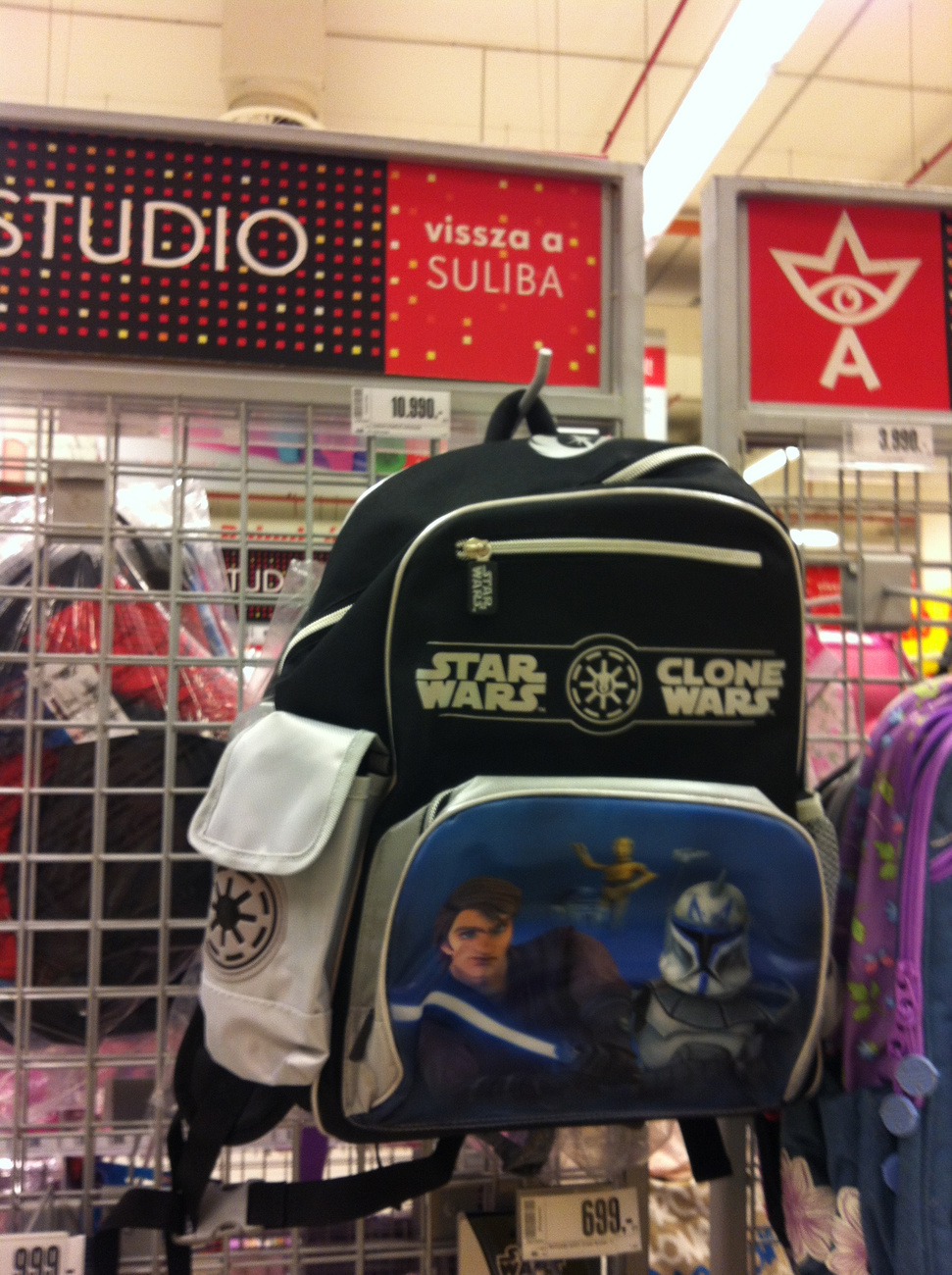 Jó táska Jedi-rajongóknak