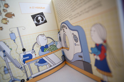 A könyvet minden daganatos és leukémiás gyerek családja ingyen meg fogja kapni Magyarországon