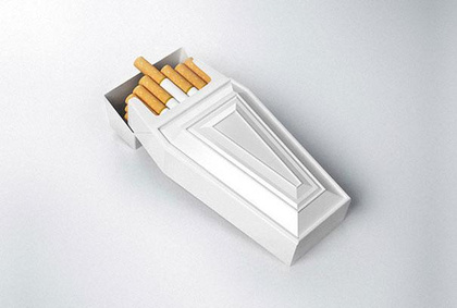 Naná, hogy van, akinek eszébe jutott már a koporsó formájú cigarettásdoboz is.