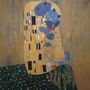 Az eredeti kép: Gustav Klimt - A csók