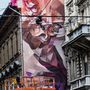 A wroclawi képzőművészeti egyetemen szobrászként végzett Lukas Berger Cekas művésznéven festi a falakat. A lengyel Fat Cap Crew tagja 80 m2 felütetre festett a budapesti Akácfa utcában.

