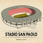 Ez pedig a népolyi Stadio San Paolo stadion. 