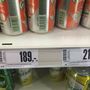A fajlagos árat nézze. Elsőre megörül, hogy milyen jó árban van a sör. Aztán meg 34 forinttal többet fizet érte literenként.