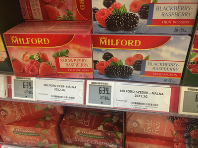 A Milford gyümölcsteákat nagyon sokan szeretik. 