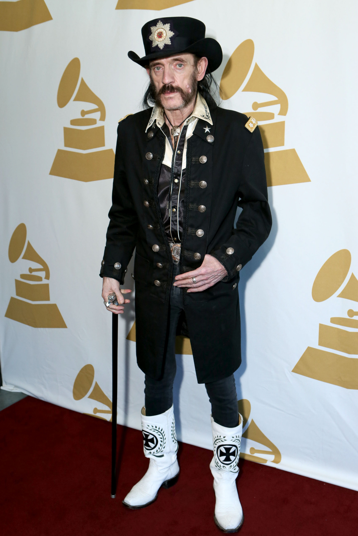 Lemmy Kilmister nagy rajongója a minőségi, feltűnő csizmáknak.