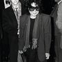 David Bowie és Yoko Ono egy New York-i filmpremieren 1985-ben.

