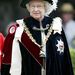 2000: II. Erzsébet a Windsor kastélyben a Garter ceremónián vesz részt