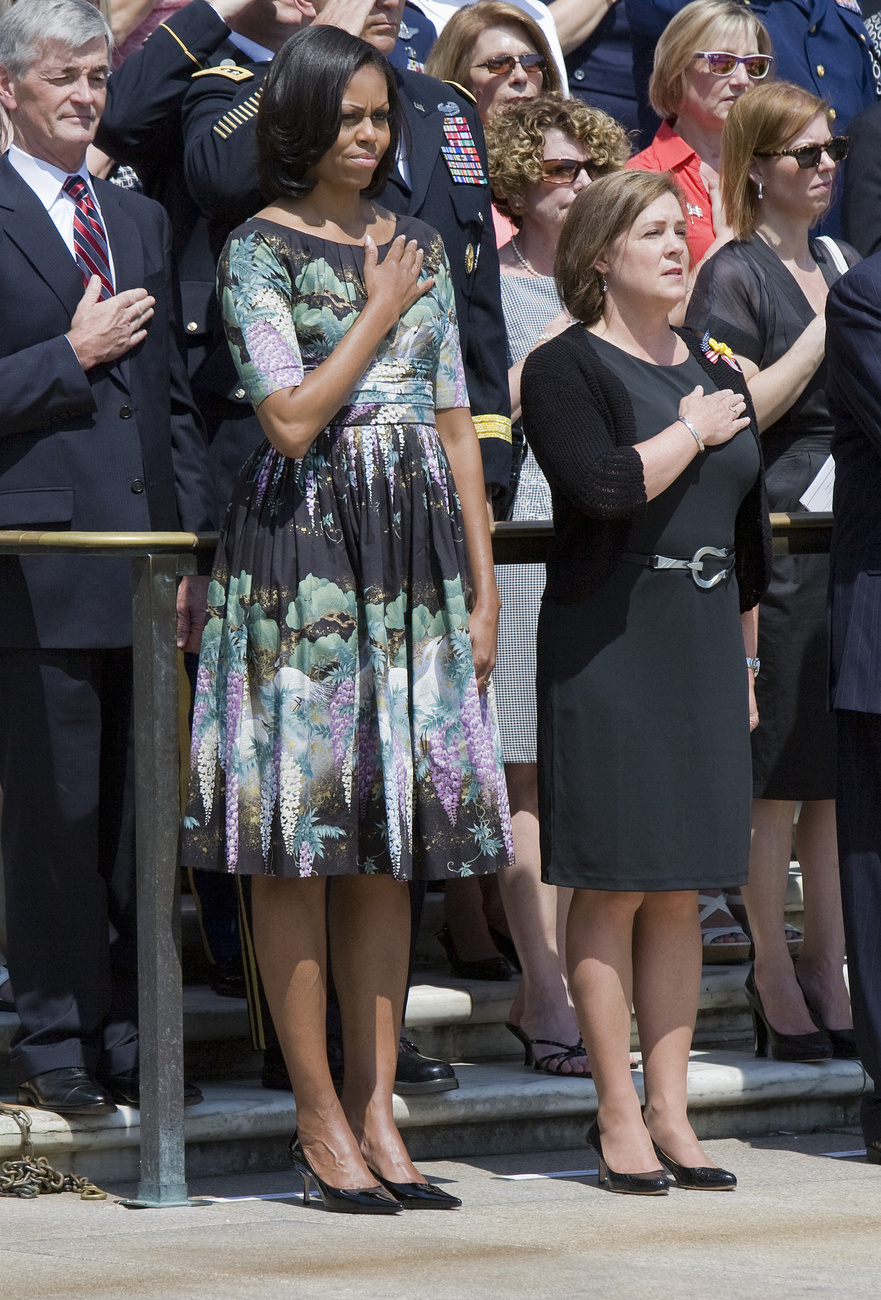 Memorial Day ceremónia az Arlington Nemzeti Temetőben 2013-ban.