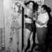 Les Skuse és Tattoo Lady munka közben a hatvanas években.