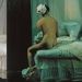 Jean-Auguste-Dominique Ingres: La baigneuse de Valpincon című festményét a YSL megtoldotta még egy selyemingbe öltöztetett férfival is.
