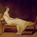 1800: Madame Récamier, Jacques-Louis David festményén. A klasszicizmus és empír idején pár évtizedig kényelmesen járhattak a nők.