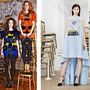 Balra Abodi Dóra 2013-as őszi-téli szezonra szánt ruhái, jobbra pedig a Dior idei kampánya.