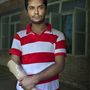 Saddam Hossain (28)  karját vesztette el a Rana Plaza tragédiában. 