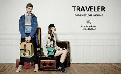 A Traveler kollekciónak jó a neve, de azért ezek a táskák elég laposak, nem lehet egy hosszúhétvégényi cuccot beléjük pakolni.