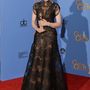 Cate Blanchettet a Golden Globe-díjátadón viselt fekete tüll Giorgio Armani Privé ruhája miatt jelölték.