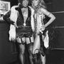 Így ünnepelte a Halloweent 1975-ben az amerikai divattervező, Lennie Barin és modell barátnője, Christa Helm.
