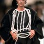 Linda Evangelista a Chanel kifutóján 1991-ben.