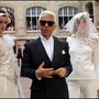 A Chanel menyasszonyi ruha kollekciója 2001-ben.