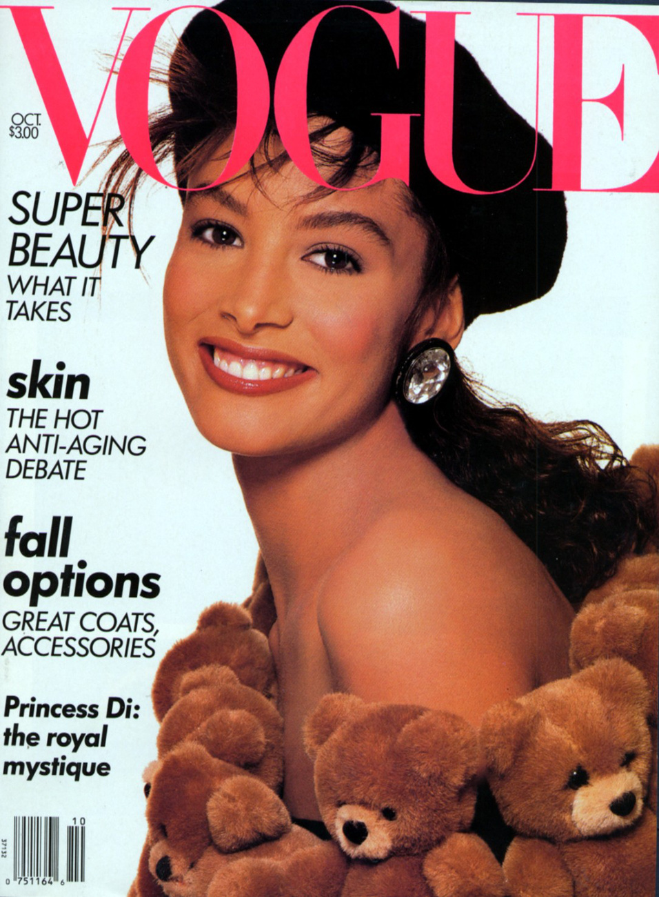 A leginkább üzletasszonyként ismert Shelia Johnson a Vogue címlapján 1980-ban.