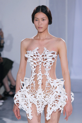 Az egyedi forma a 2013-es haute couture hét kifutóján bukkant fel.