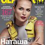 Szürke-sárga Prada ruhában pózolt Natasha Poly az orosz Glamour címlapján.

