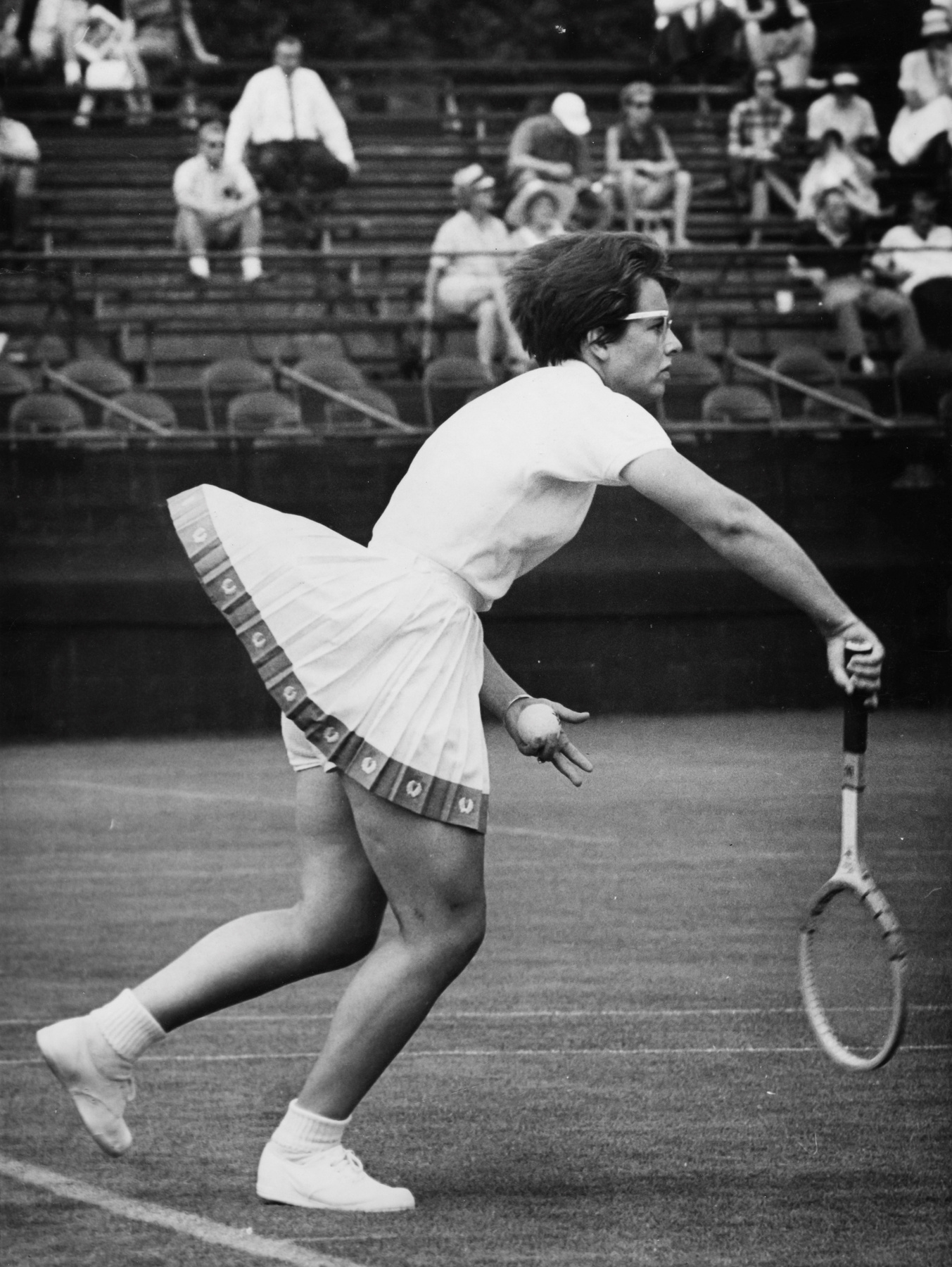 Gabriela Sabatini szerette a trendi teniszcuccokat.


