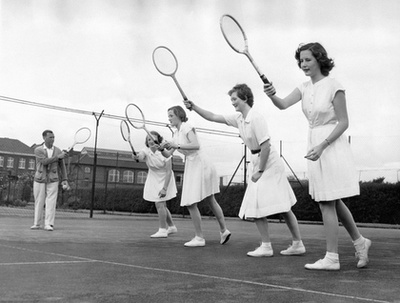 Gabriela Sabatini szerette a trendi teniszcuccokat.


