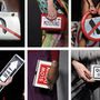 Anya Hindmarch vs. Moschino: idén ősszel az igazi divatmániások nem kerülhetik el a közlekedési táblás táskákat.