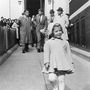  John F. Kennedy cipelte lánya, Caroline Kennedy után a játékát 1963 januárjában.

