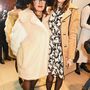 Salma Hayek egy pasztell színű szőrme kabátban ment el Stella McCartney karácsonyi bulijába.

