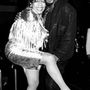 A zenész, Nickolas Ashford és felesége, Valerie Simpson New Yorkban mulattak 1986 utolsó éjszakáján.


