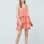 Rózsaszín nyári ruha 8995 forintba kerül a Mangóban.