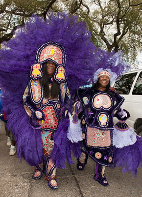 New Orleans kultúrális központjában, a Congo Square-en például már az 1740-es években szólt az afrikai zene, mivel az afrikai rabszolgák itt gyűltek össze népdalokat énekelni és táncolni vasárnaponként. 