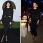 Kylie Jenner 2015. decemberében érkezett a GQ Los Angeles-i partijára fekete Balmain ruhában, Palvin Barbi a 2016-os Cannes-i filmfesztivál egyik magánbulijában jelent meg ugyanúgy.