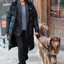 A hírességek sem bonyolítják túl a téli öltözködést. Amanda Seyfried is kötött sapkában és pufikabátban sétáltatja kutyáját New Yorkban.

